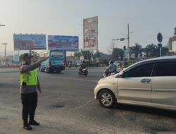 Gatur pagi,Personel Polsek Cibeber Polres Cilegon Polda Banten Berikan Pelayanan Kepada Masyarakat