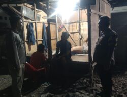 Bhabinkamtibmas Sambangi dan silaturahmi Petugas Ronda