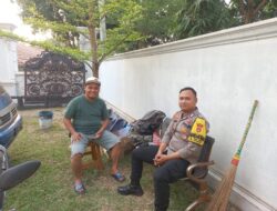 Bhabinkamtibmas Polsek Ciwandan Polres Cilegon Sambung Hubungan Baik Dengan Masyarakat