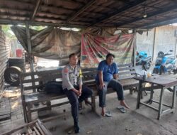 Melalui Sambang, Bhabinkamtibmas Polsek Ciwandan Polres Cilegon Antisipasi Kamtibmas Lingkungan Binaan