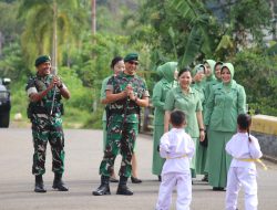 Danbrigif 3/TBS Letkol Inf Gustiawan Ferdianto Kunjungi Yonif 433/Julu Siri, Tekankan Kepatuhan dan Keharmonisan