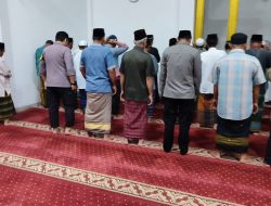 Polsek Sajira Polres Lebak Melaksanakan Shalat Tarawih keliling (Tarling)