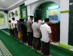 Jalin Kedekatan Masyarakat Cimarga, Program Unggulan (SULING) Anggota Piket Polsek Cimarga Polres Lebak Subuh Keliling Di Mesjid Nurul Iman Margajaya
