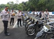Pastikan Kelaikan untuk Optimalisasi Pengamanan, Kapolresta Tangerang Cek Kendaraan Dinas