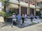 Gelar Safety Riding di SMK Bhakti Praja, Satlantas Polres Jepara Ajak Generasi Muda Disiplin Berkendara