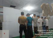 Memakmurkan Masjid Anggota Polsek Leuwidamar Polres Lebak Melaksanakan Kegiatan Shalat Subuh Keliling