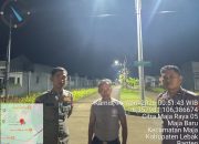 Anggota Polsek Maja Polres Lebak Laksanakan Patroli Malam Hari Antisipasi Gangguan Kamtibmas