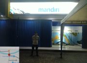 KSPKT I Polsek Rangkasbitung Polres Lebak Patroli Mobile Cek Mesin Atm Bank Mandiri