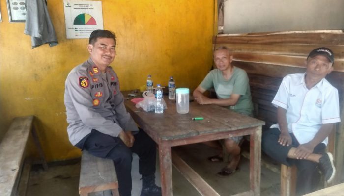 Kapolsek Cimarga Polres Lebak Melaksanakan Giat Sambang Ke Warga