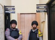 Pengamanan Internal Polsek Anyar Lakukan Dalam Kesiap Siagaan Dengan Sispam Mako