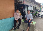 Bhabinkamtibmas Polsek Ciwandan Secara Humanis Lakukan Sambang.