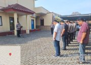 Apel Pagi Personil Polsek Ciwandan Dipimpin Langsung Oleh Kapolsek Ciwandan.