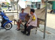 Bhabinkamtibmas Polsek Ciwandan Bangun Komunikasi Dengan Warga Melalui Sambang Dan Sowan.