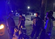 Personil Polsek Purwakarta Gelar Patroli Blue Light dini hari, Berikan Himbauan kepada Masyarakat