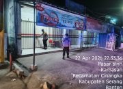 Humanis dan Sigap, Patroli Malam Polsek Cinangka Jaga Keamanan dan Ketertiban Warga
