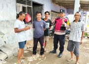 Kanit Binmas Polsek Batujaya sambangi Masyarakat Desa Batujaya di siang hari