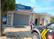 Polsek Pangkalan Rutin Cek Kondusifitas Unit Perbankan, saat Laksanakan Kegiatan Patroli Wilayah