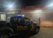Cegah Gangguan Kamtibmas, Polsek Pangkalan Laksanakan Patroli Prekat ke Lokasi Minimarket