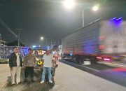 Persempit Ruang Gerak Kriminalitas, Tim Gabungan Polsek Purwasari Gelar Patroli Skala Sedang