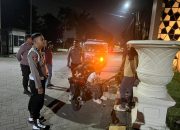 Gelar Patroli Blue Light Patrol Di Malam Hari, Kanit Provost Aipda Bambang & Briptu Lutfi Cegah C3 ,Bali dan Kenakalan Remaja