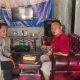 Jaga Kondusifitas Lingkungan, Personil Polsek Cikampek Sambang Kades 