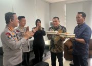 Momentum HUT ke-26, Polda Banten Kunjungan Silaturahmi ke Radar Banten