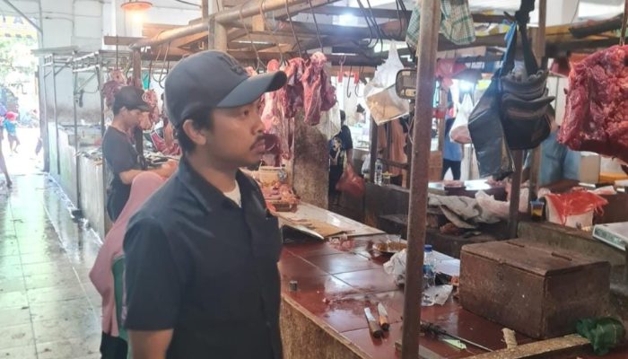 Tekan Inflasi, Polres dan Disperindag Cilegon Terus Pastikan Harga Bapokting Tetap Stabil setelah lebaran idul adha