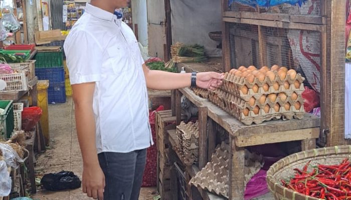 Tekan Inflasi, Polres dan Disperindag Cilegon Terus Pastikan Harga Bapokting Tetap Stabil setelah lebaran idul adha