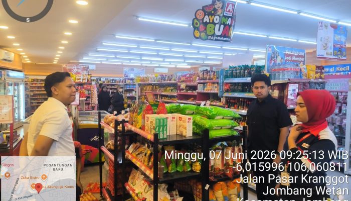 Tekan Inflasi, Polres dan Disperindag Cilegon Terus Pastikan Harga Bapokting Tetap Stabil setelah lebaran idul adha
