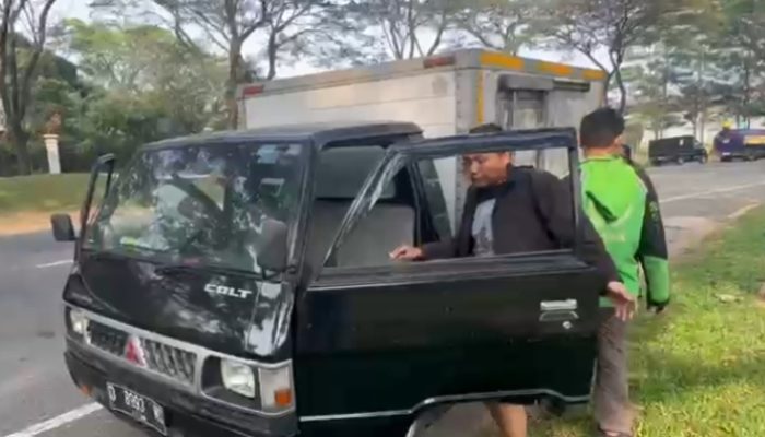 Tabrak Petugas Saat Kabur, Dua Pencuri Mobil Box Berakhir di Tangan Polisi