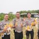 Budidaya Tanaman Jagung, Satlantas Polres Karawang Sukseskan Program Swasembada Pangan Nasional