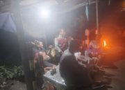 Bhabinkamtibmas Desa Mulangsari Monitor Lingkungan Karajan, saat Warga Lakukan Ronda Malam