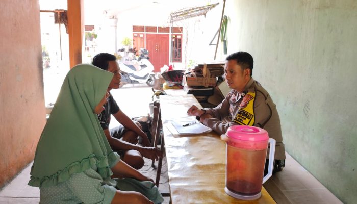 Bhabinkamtibmas Polsek Klari Sambangi Warga Binaan, Sosialisasikan Bahaya TPPO 