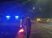 Polsek Purwakarta Gencarkan Patroli Blue Light di Jalur Protokol, Jaga Kamtibmas dan Rasa Aman Masyarakat