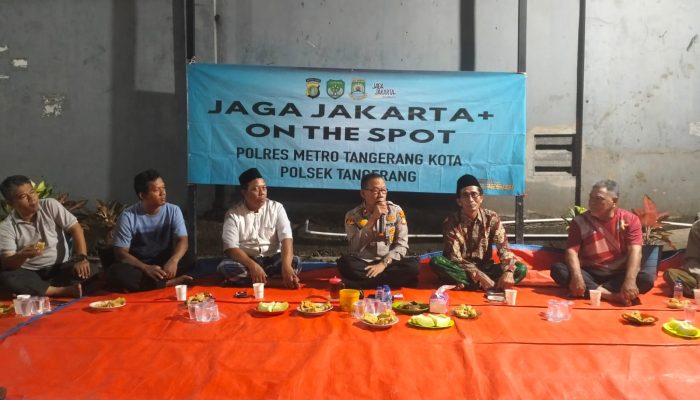 Kapolsek Tangerang Ajak Warga Kelapa Indah Aktif Jaga Lingkungan Lewat Jaga Jakarta On The Spot