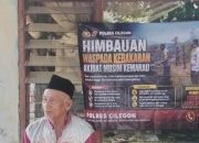 Bhabinkamtibmas Polsek Anyar Laksanakan Sambang dan Sosialisasi Pencegahan Kebakaran Lahan Kosong kepada Warga