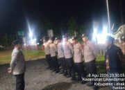 Kapolsek Leuwidamar Polres Lebak, Pimpin Apel Sekaligus Pelaksanaan Kegiatan (KRYD) Gabungan