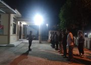 Kapolsek Cimarga Polres Lebak Pimpin Apel KRYD Antisipasi Kehajatan Malam Minggu Dan Kamtibmas