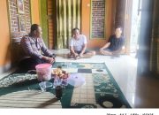 Sambangi Tokoh Masyarakat, Bhabinkamtibmas Polsek Rangkasbitung Polres Lebak Sosialisasikan Call Center 110