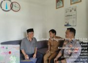 Bhabinkamtibmas Polsek Rangkasbitung Polres Lebak Ajak Tokoh Masyarakat Jaga Kamtibmas