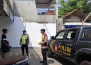 Personil Polsek Tegalwaru Giat Patroli Siang Sambang Minimarket Loji Ajak Warga Waspadai Aksi C3