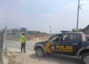 Polsek Pangkalan Kembali Laksanakan Patroli Wilayah Guna Awasi Situasi Kamtibmas di Lokasi Proyek Tol Japek 2
