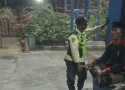 Bhabinkamtibmas Desa Kertasana Bina Satpam Berikan Imbauan Harkamtibmas & Sosialisasi Layanan Kepolisian 110
