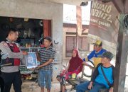 Polsek Pangkalan Laksanakan Sosialisasi Pengaduan Cepat Propam Polri Kepada Warga di Wilayah Hukum