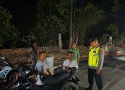 Polsek Pangkalan Laksanakan Kegiatan Patroli Perintis, Pantau Kamtibmas di Lingkungan Pakapuran