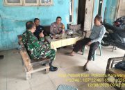 Sinergitas TNI-Polri, Bhabinkamtibmas Polsek Klari, Babinsa Koramil Klari dan Warga Desa Sumurkondang