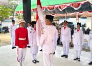 Kapolsek Cimarga Polres Lebak Kukuhkan Paskibra, Pesan Jaga Disiplin dan Kekompakan