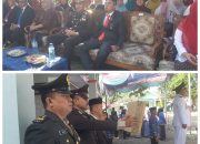 Kapolsek Rangkasbitung Polres Lebak Hadiri Upacara HUT Ke-81 RI di Halaman Kecamatan Kalanganyar
