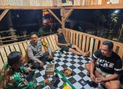Kolaborasi Sambang Bhabinkamtibmas Polsek Ciwandan Dengan Babinsa
