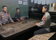 Polsek Anyar Lakukan Kunjungan Pos Kamling Dalam Menjaga Keamanan Lingkungan